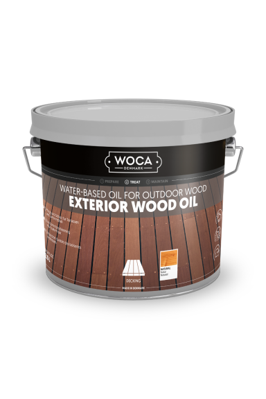 Alyva terasai su pigmentu Woca Exterior Oil 2,5 l Natural spalva Alyva terasai su pigmentu Woca Exterior Oil 2,5 l Natural spalva